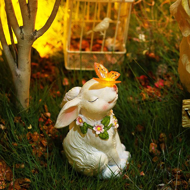 Easter Solar Powered LED Rabbit Light