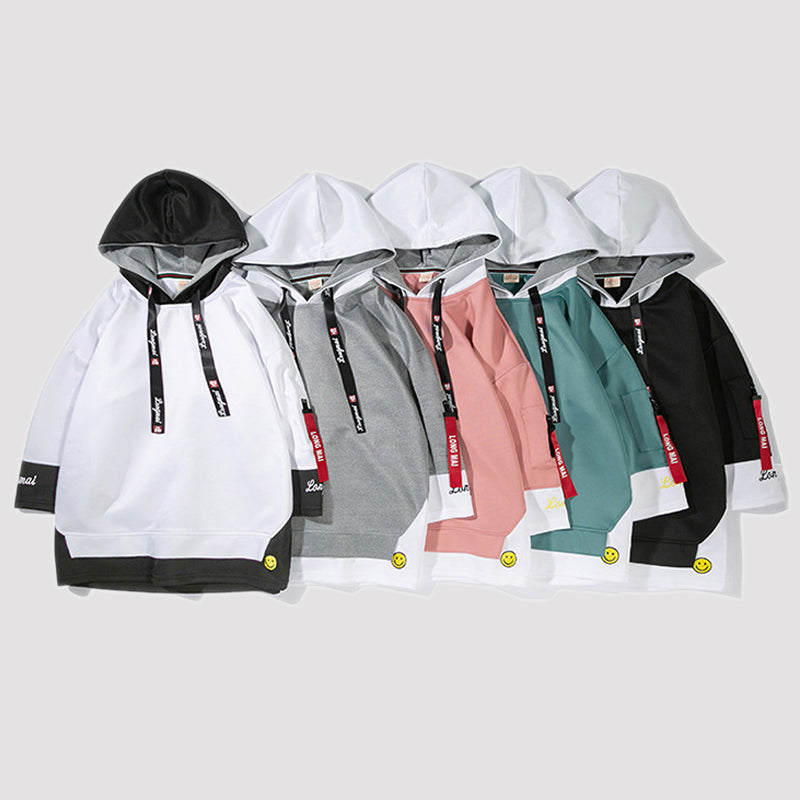 Hooded Mid Sleeve Sweatshirt