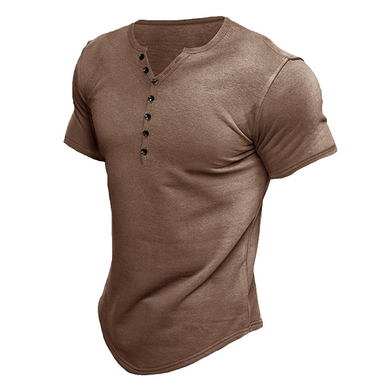 Men's Short Sleeve Solid T-Shirt