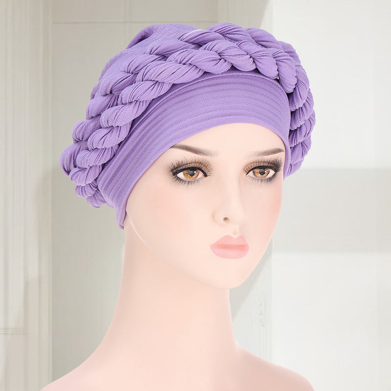 Twisted Braid Hair Cover