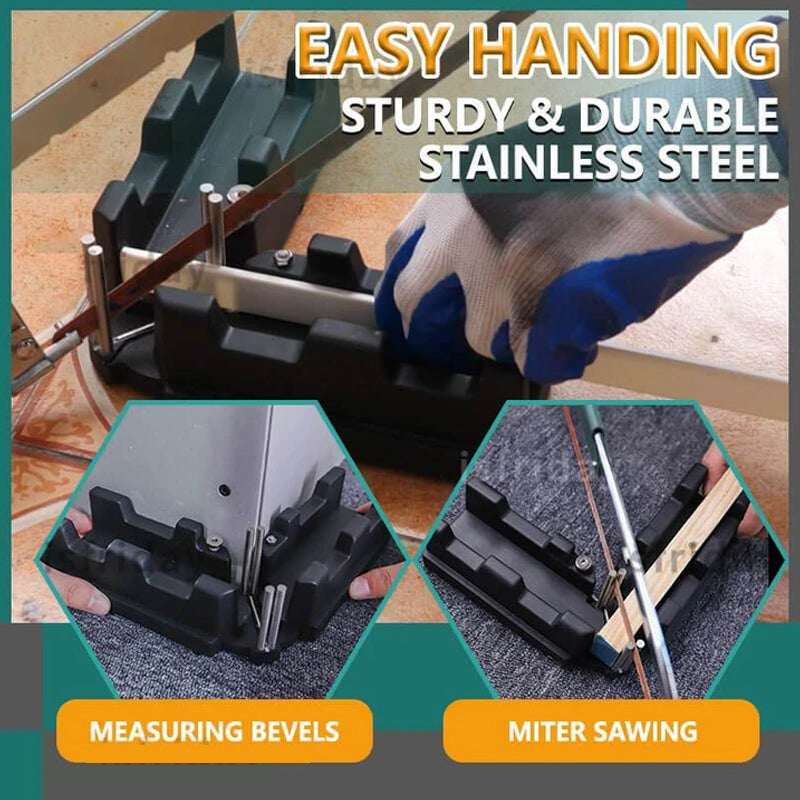 Two-in-one Miter Measurement Cutting Tool