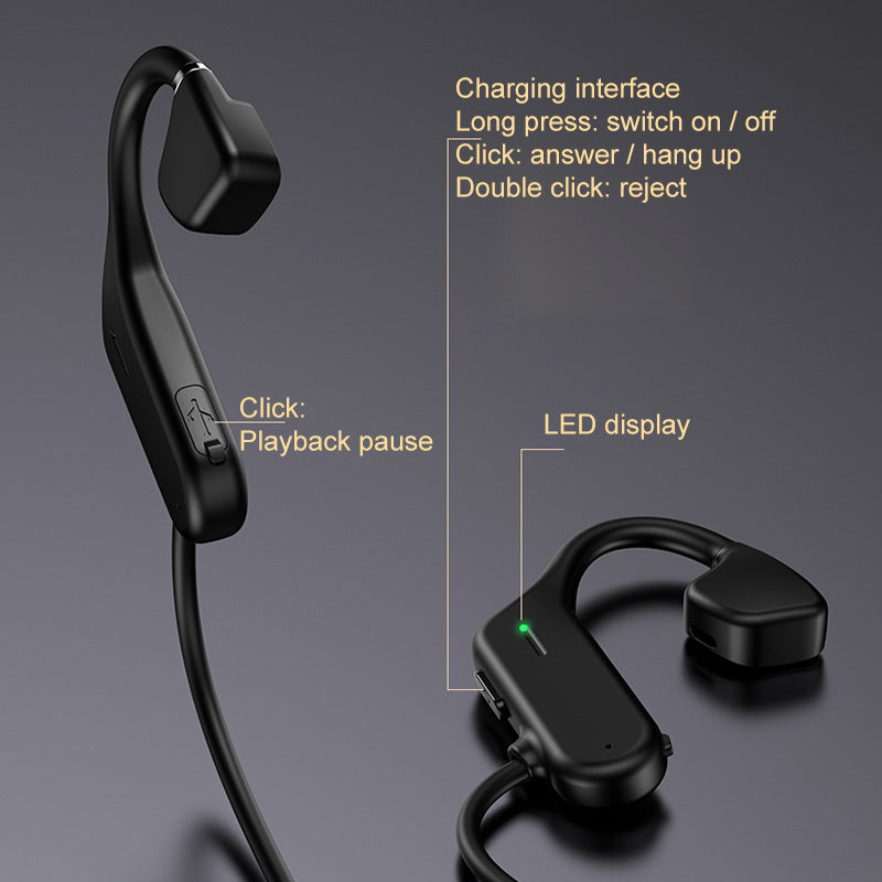 Air Conduction Bluetooth Headset
