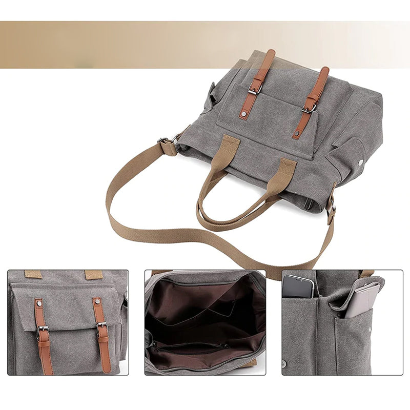 Large Capacity Tote Canvas Bag