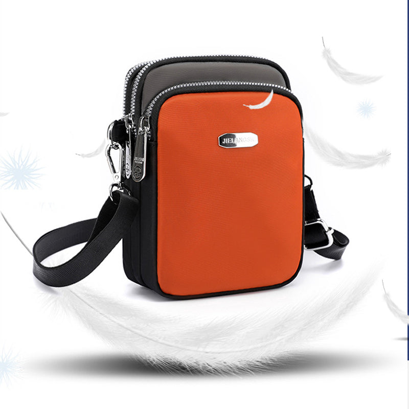 Three-layer Large Phone Bag