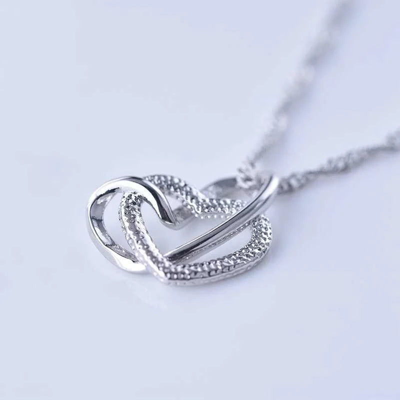 Interlocking Heart Necklace