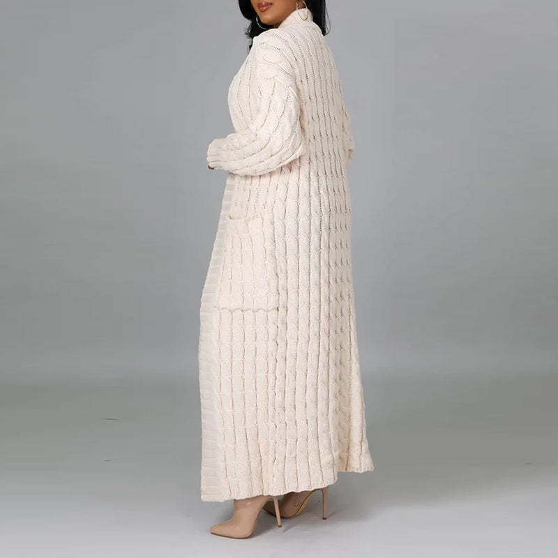 Long Twist Sweater Jacket