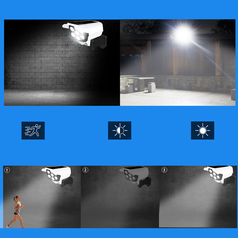 Camera-like Motion Detector Solar Light