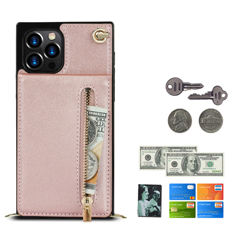 Crossbody Wallet iPhone Case