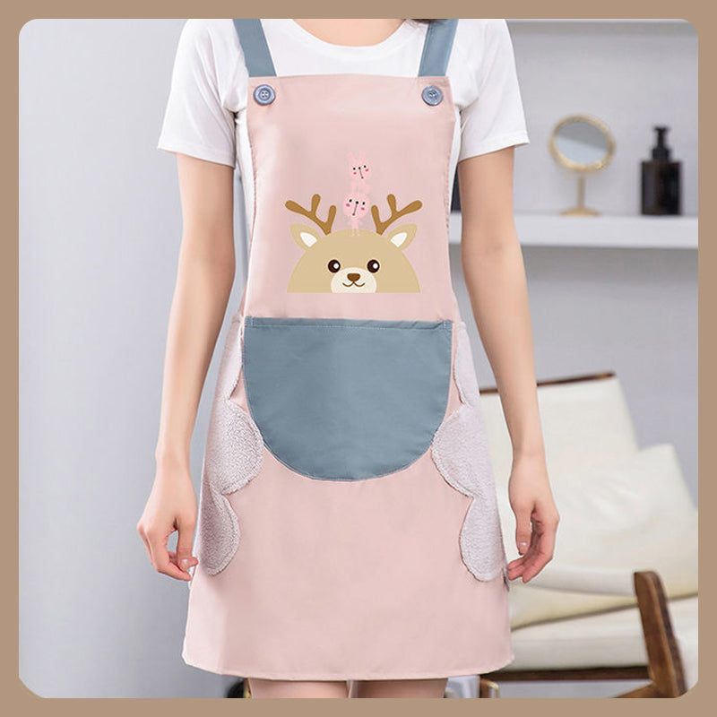 Cartoon Cute Little Deer Apron