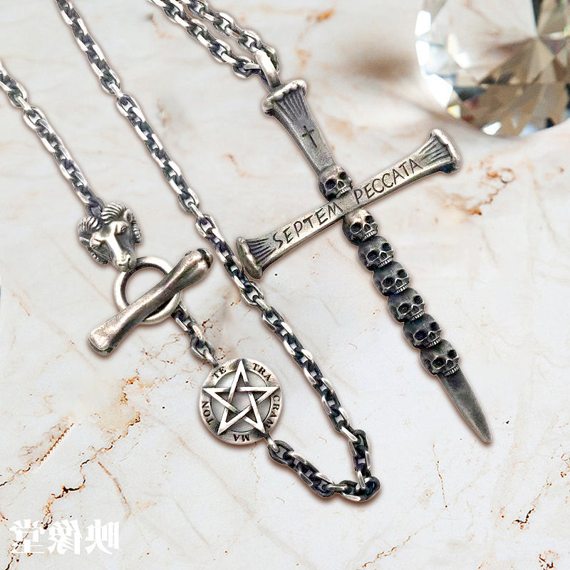 Cross Skull Necklace