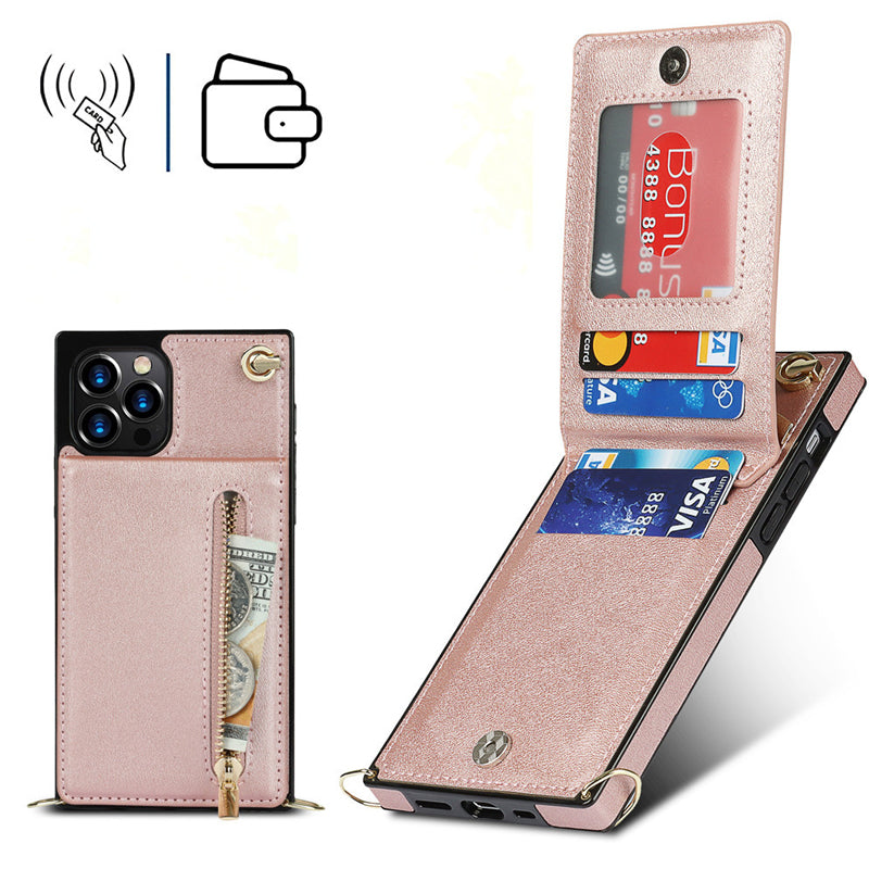 Crossbody Wallet iPhone Case