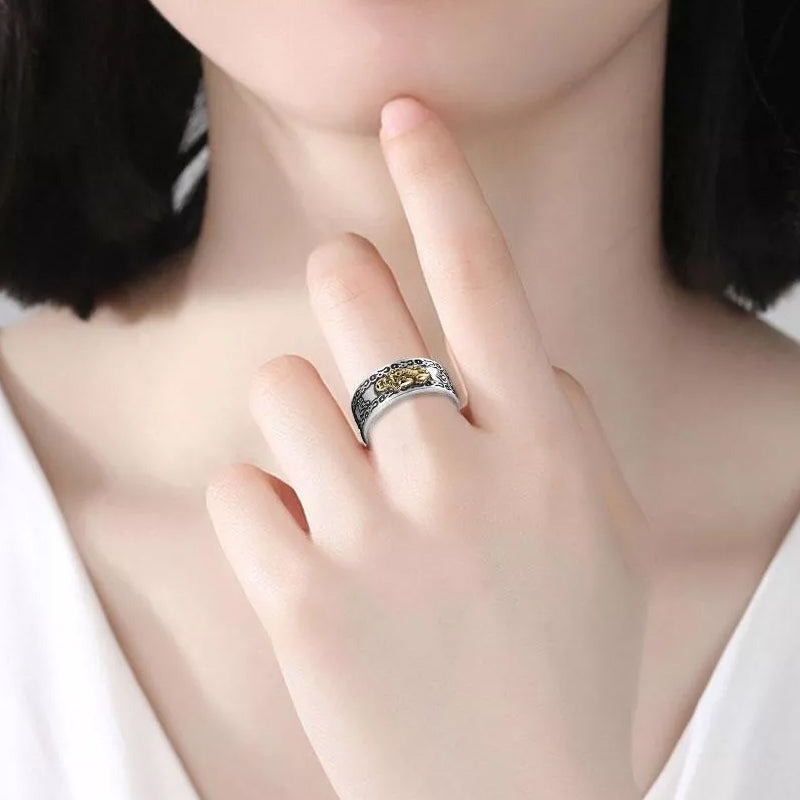 Lucky Fortune Pixiu Ring