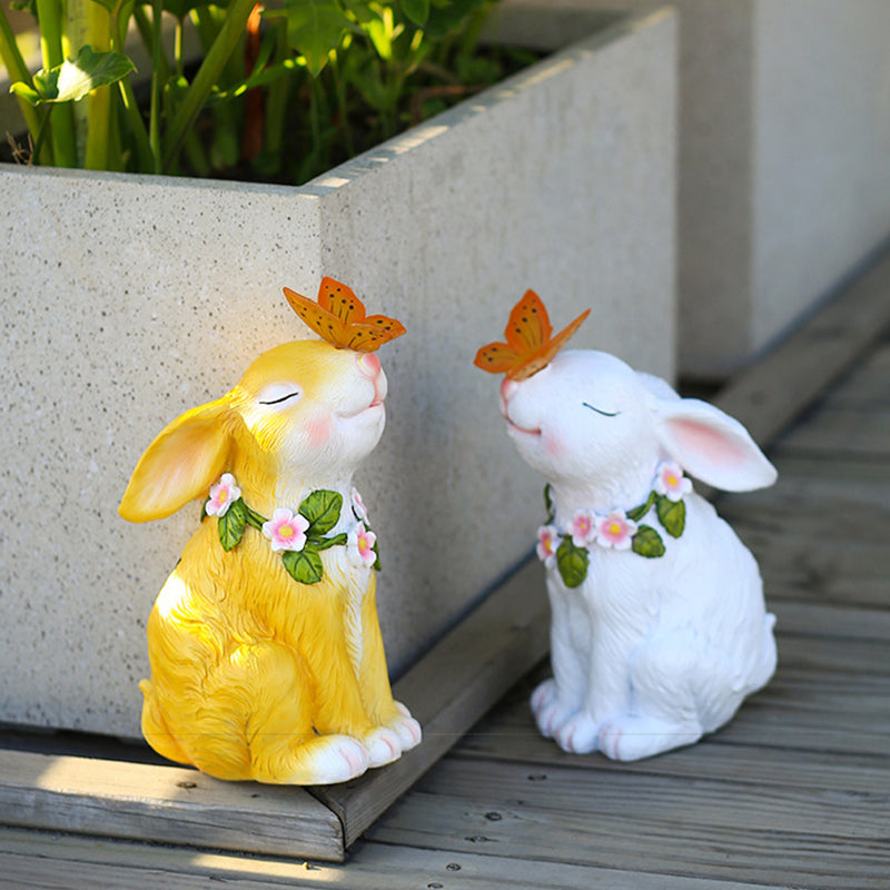 Easter Solar Powered LED Rabbit Light