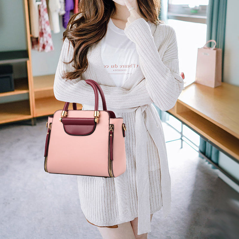 All-Match Contrast Color Bag