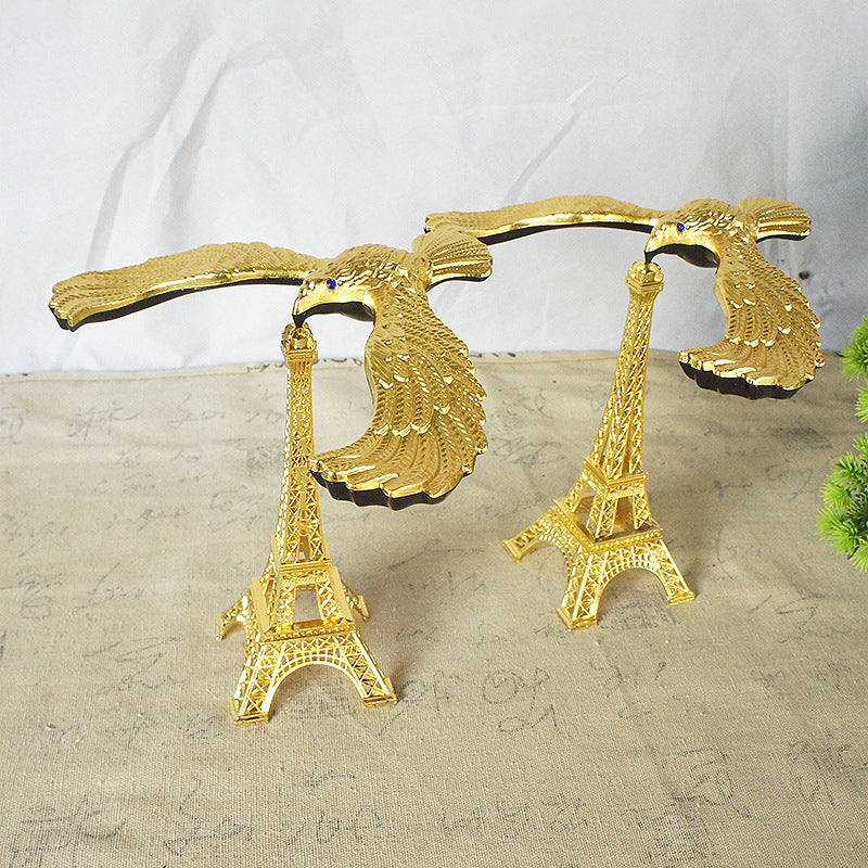 Eiffel Tower Model Balance Bird Photography Props Model