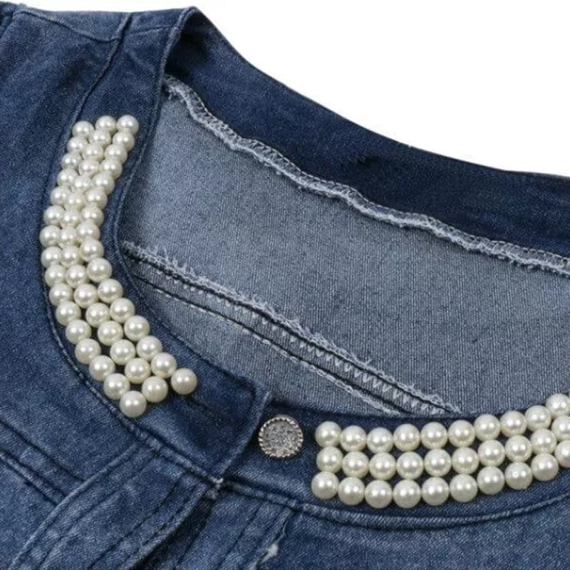 Paneled Denim Jacket