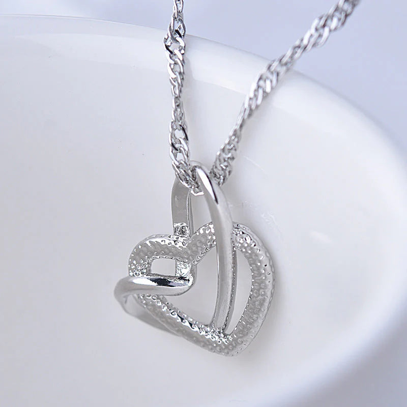 Interlocking Heart Necklace