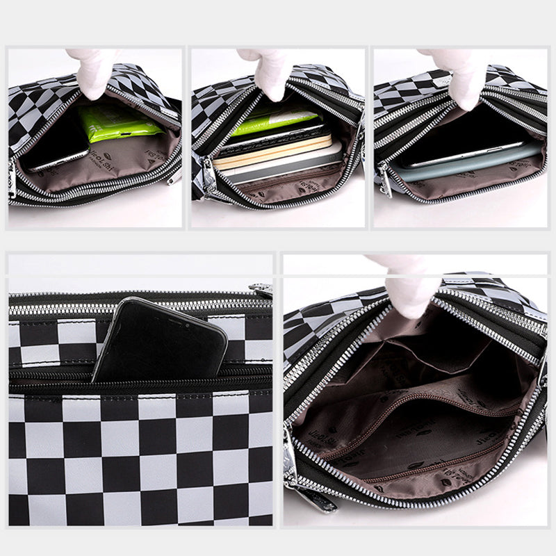 Fashion Plaid Shoulder Bag