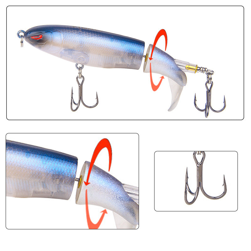 Propeller Surface Artificial Fake Bait