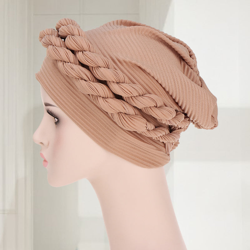 Twisted Braid Hair Cover
