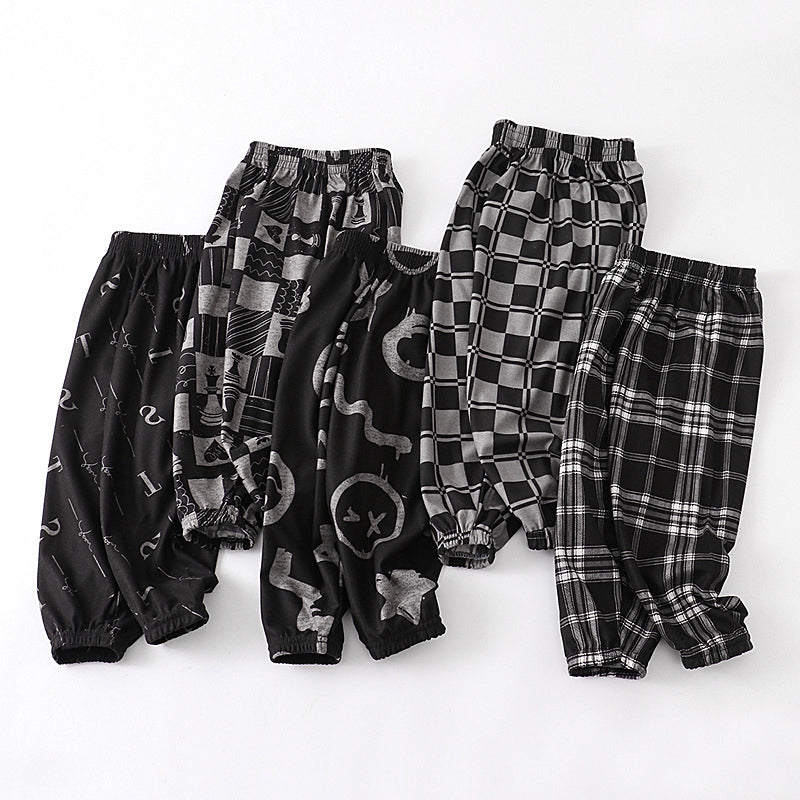 Children's Checkerboard Sweatpants