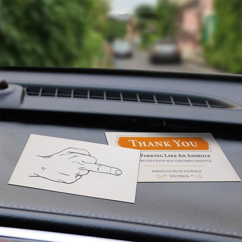 Fun Bad Parking Violation Stickers