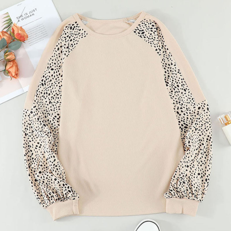 Leopard Crew Neck T-Shirt