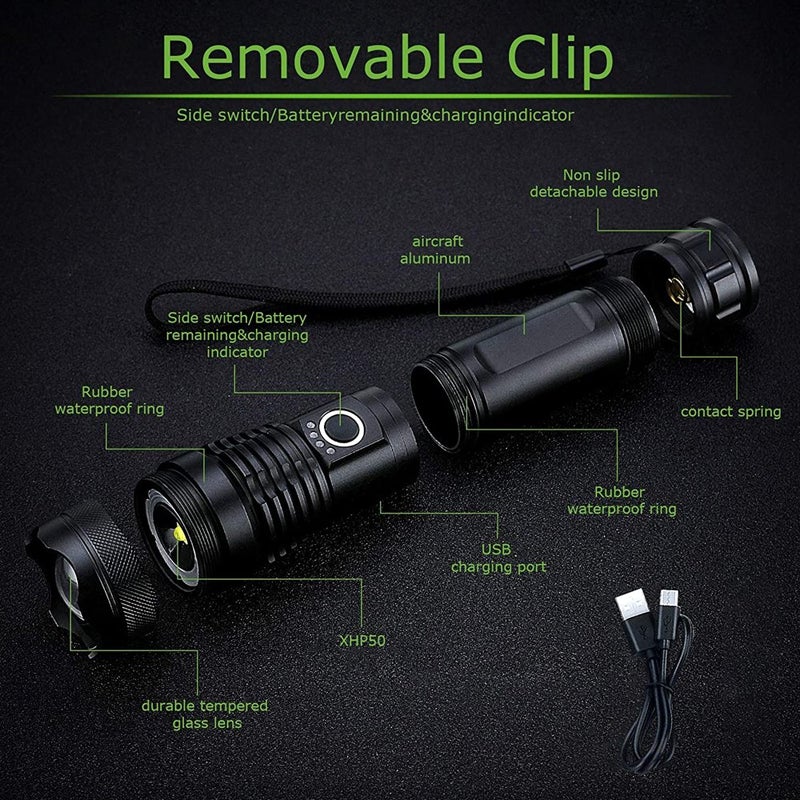 Waterproof Laser Military Fashlight