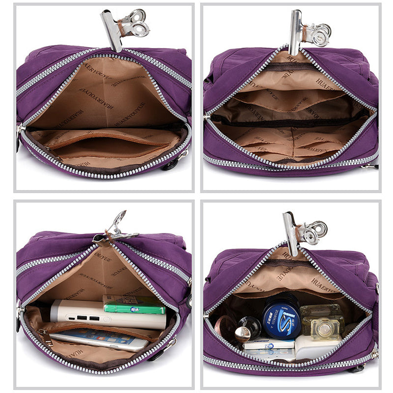 Women's Nylon Waterproof Shoulder Bag