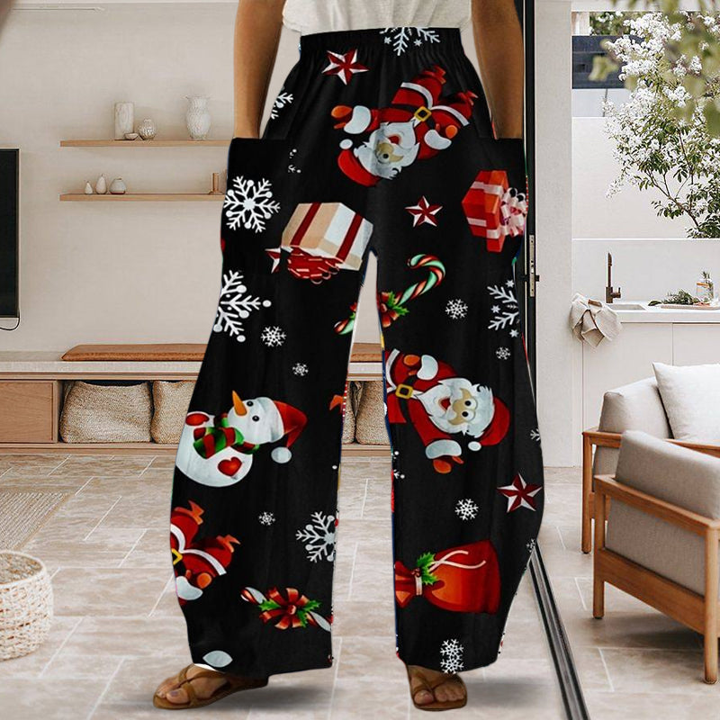 2022 Trendy Christmas Casual Loose Pants