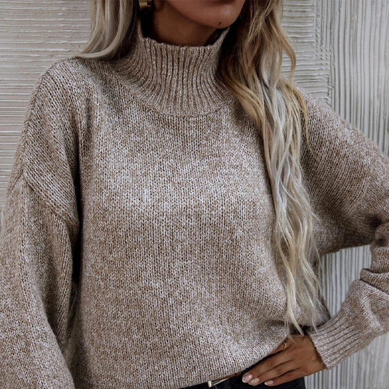 Turtleneck Pullover Sweater