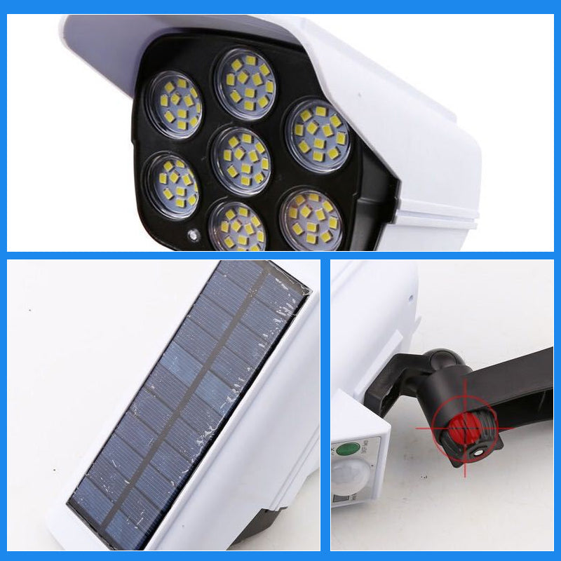 Camera-like Motion Detector Solar Light