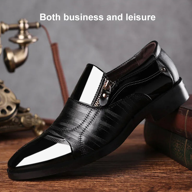 Four Seasons Men's Business Leather Shoes