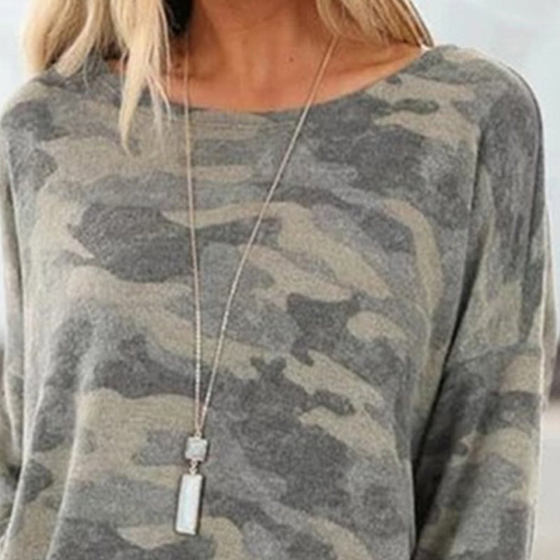 Camouflage Long Sleeve T-Shirt