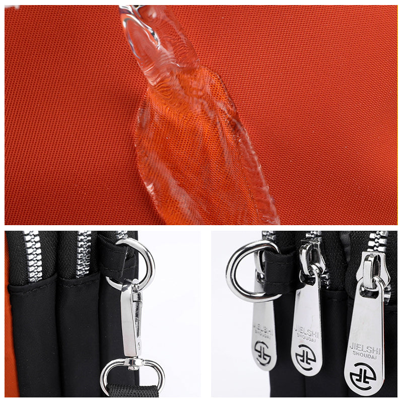Three-layer Large Phone Bag