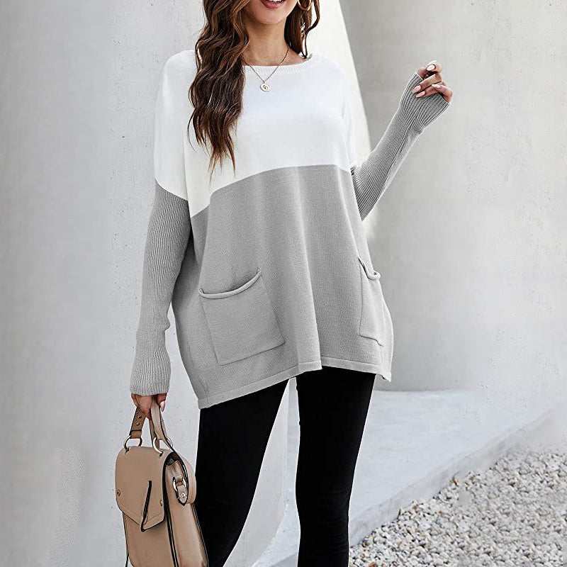 Loose Knit Long Sleeve Sweater