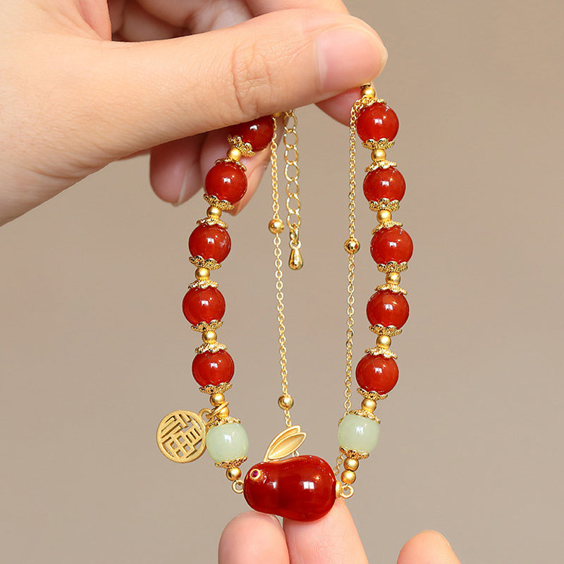 Fortune Lucky Jade Rabbit Bracelet