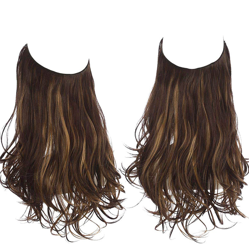 Long Curly Wavy Synthetic Hair Wigs(30 cm)