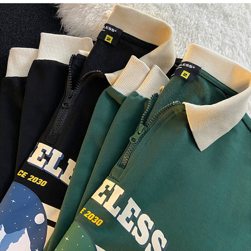 POLO Half Zip Sweatshirt