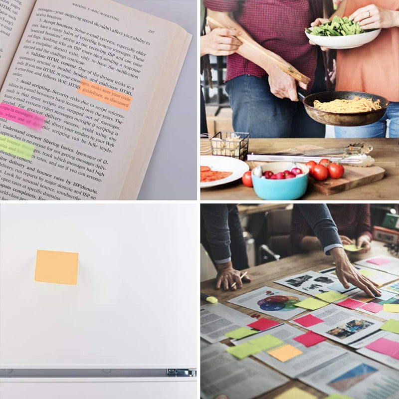 Waterproof transparent sticky notes