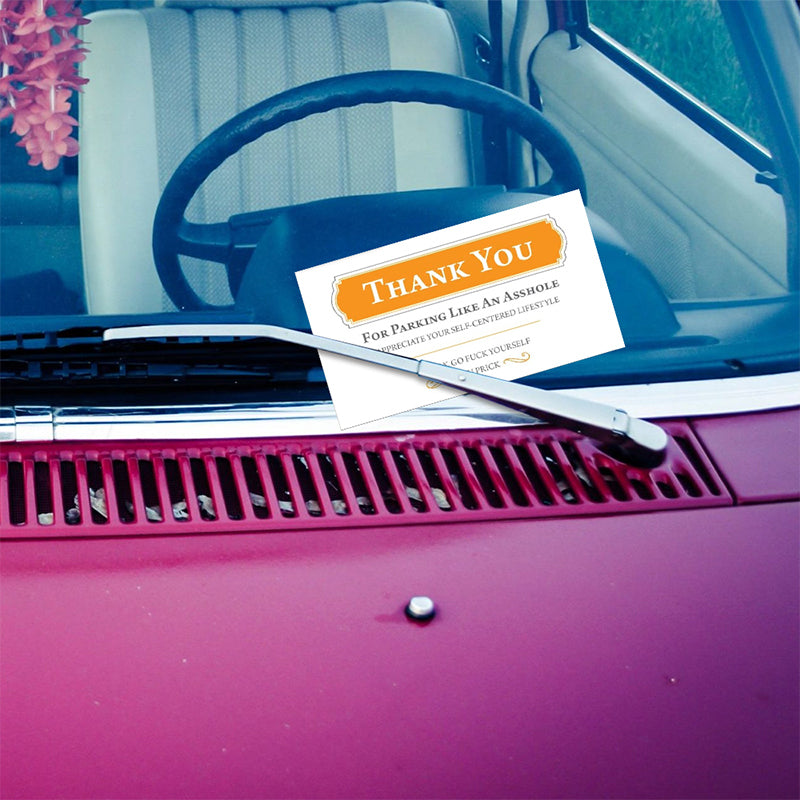 Fun Bad Parking Violation Stickers