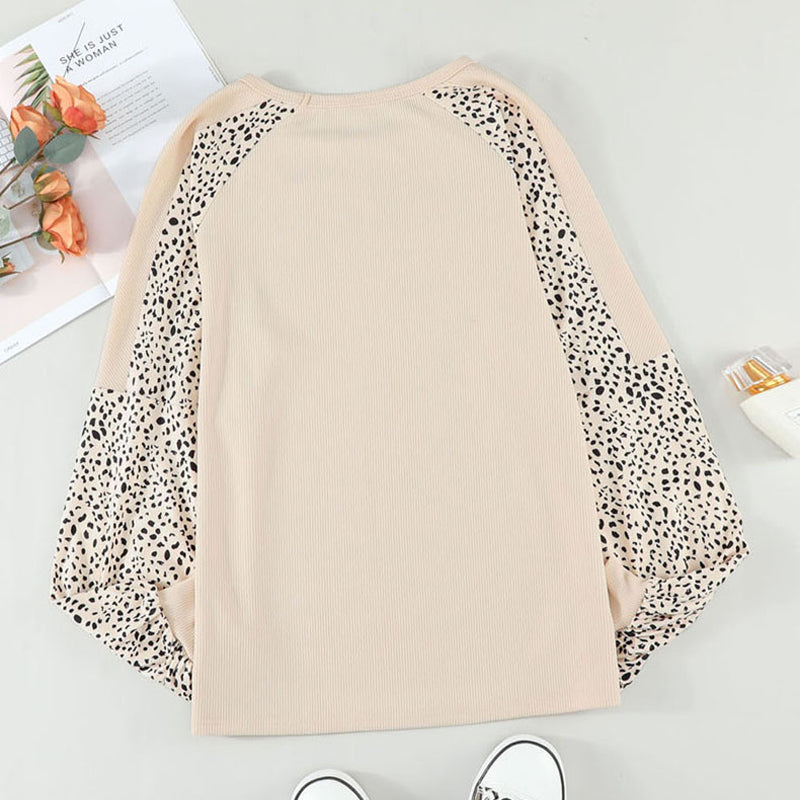 Leopard Crew Neck T-Shirt
