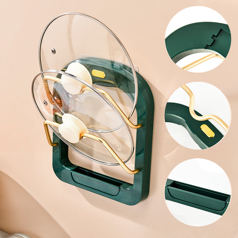 Wall Mounted Pot Lid Holder