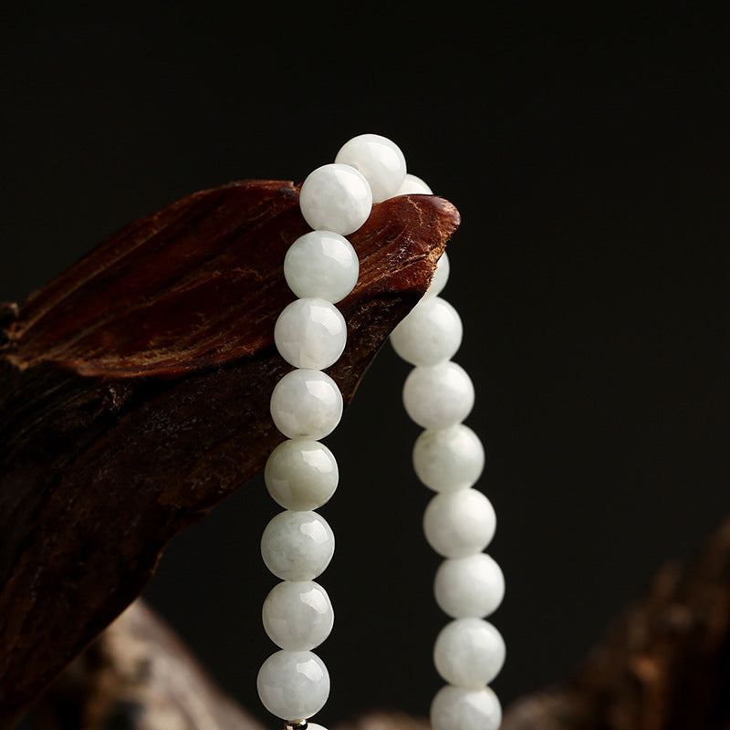Emerald Jade Stone & Agate Bracelet