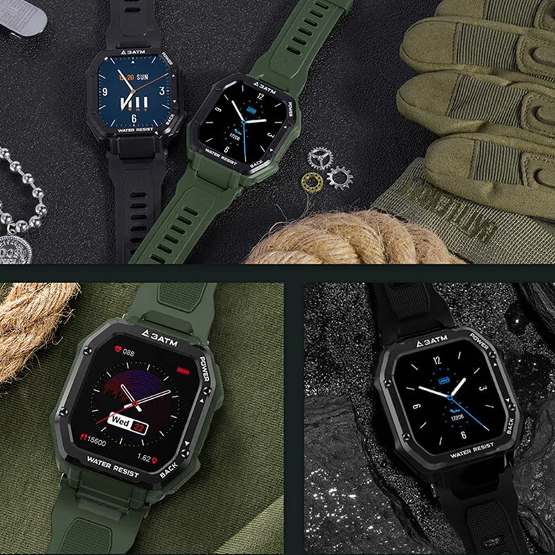 Outdoor Waterproof Anti-collision Smart Watch