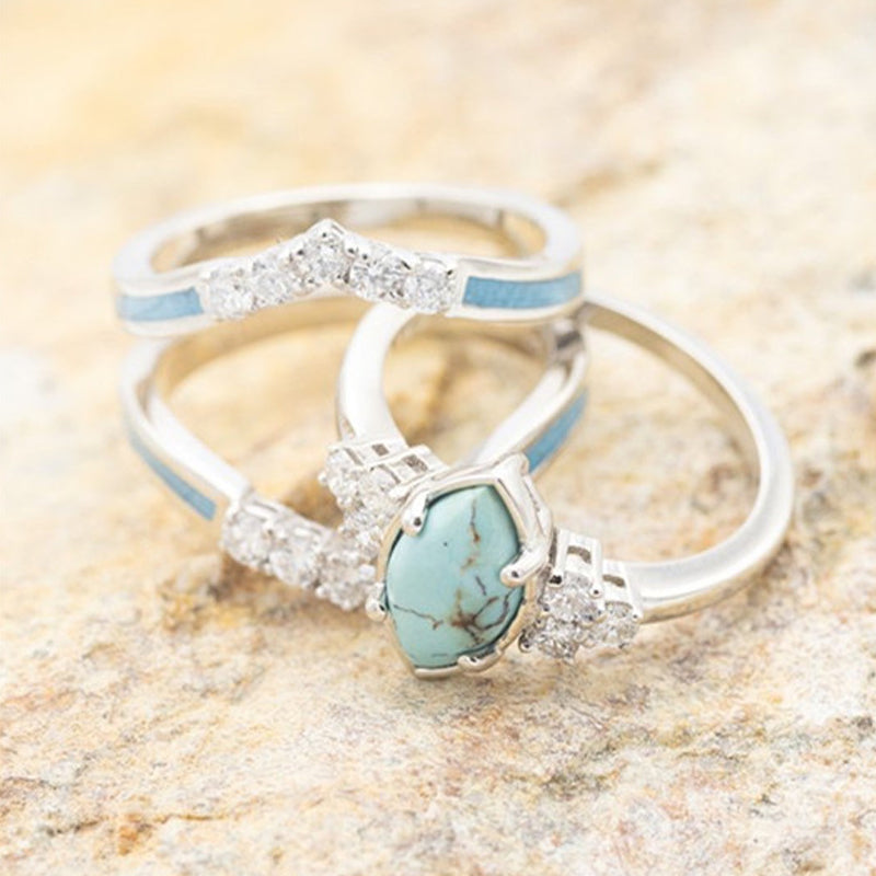 Diamond Turquoise Ring