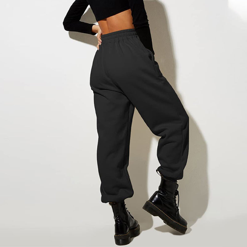 High Waist Loose Track Pants