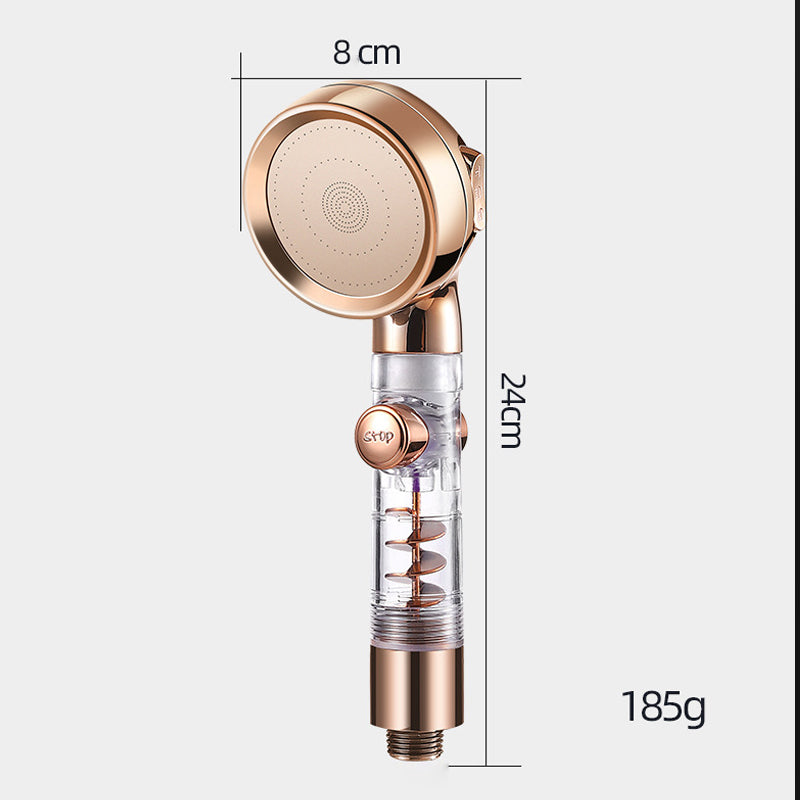 3 Mode Adjustable Turbocharged Shower