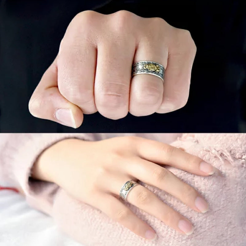 Lucky Fortune Pixiu Ring
