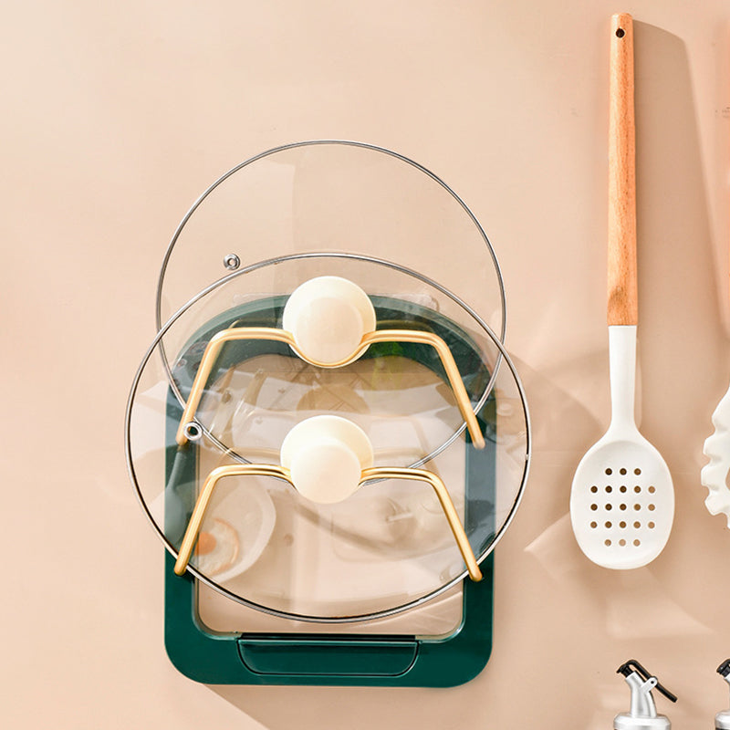 Wall Mounted Pot Lid Holder